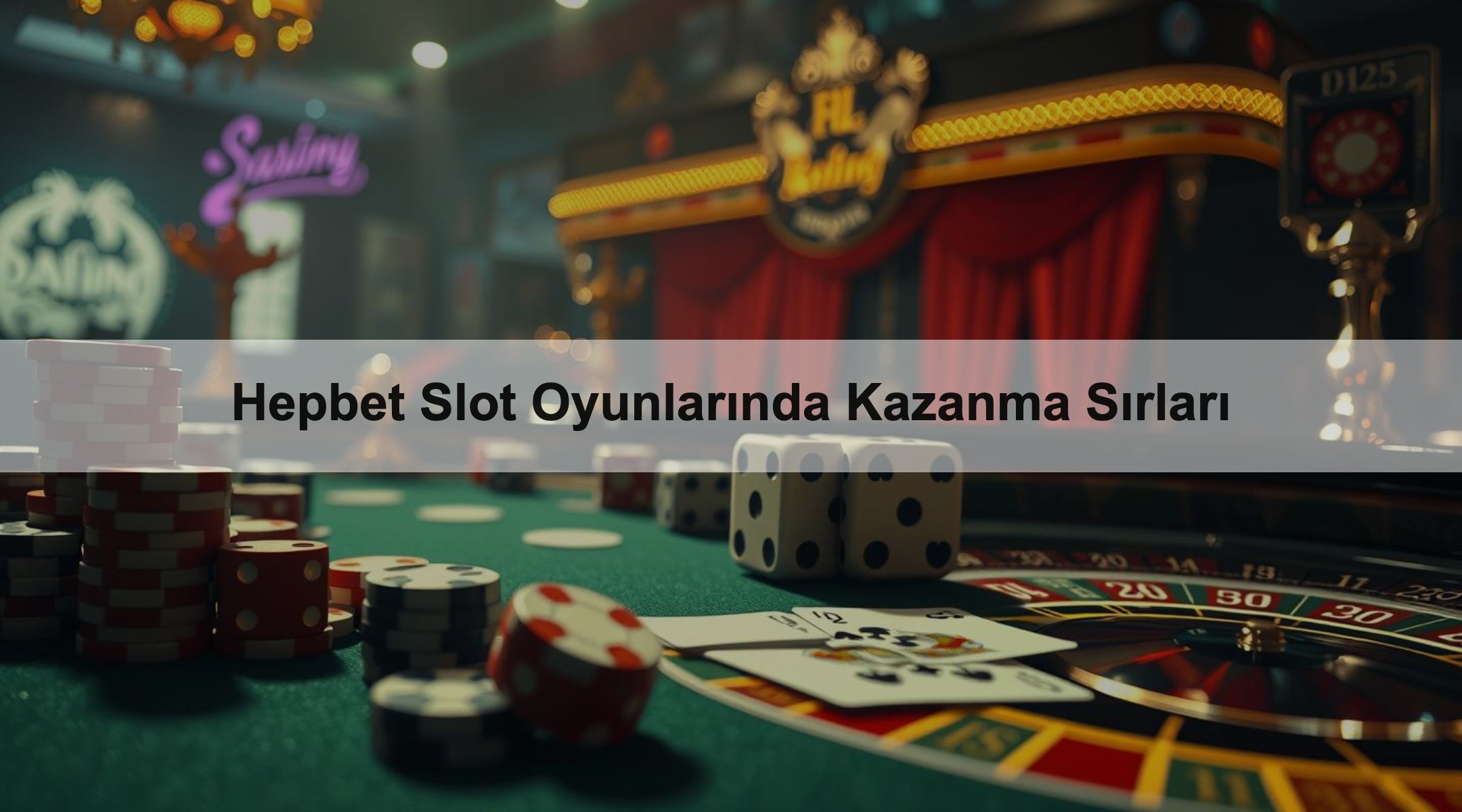 Hepbet Slot Oyunlarında Kazanma Sırları