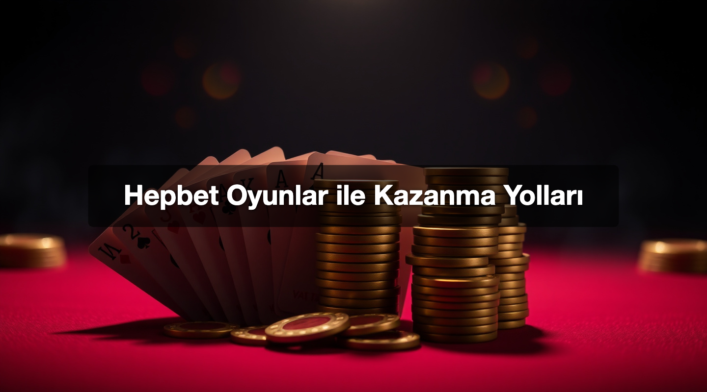 Hepbet Oyunlar ile Kazanma Yolları